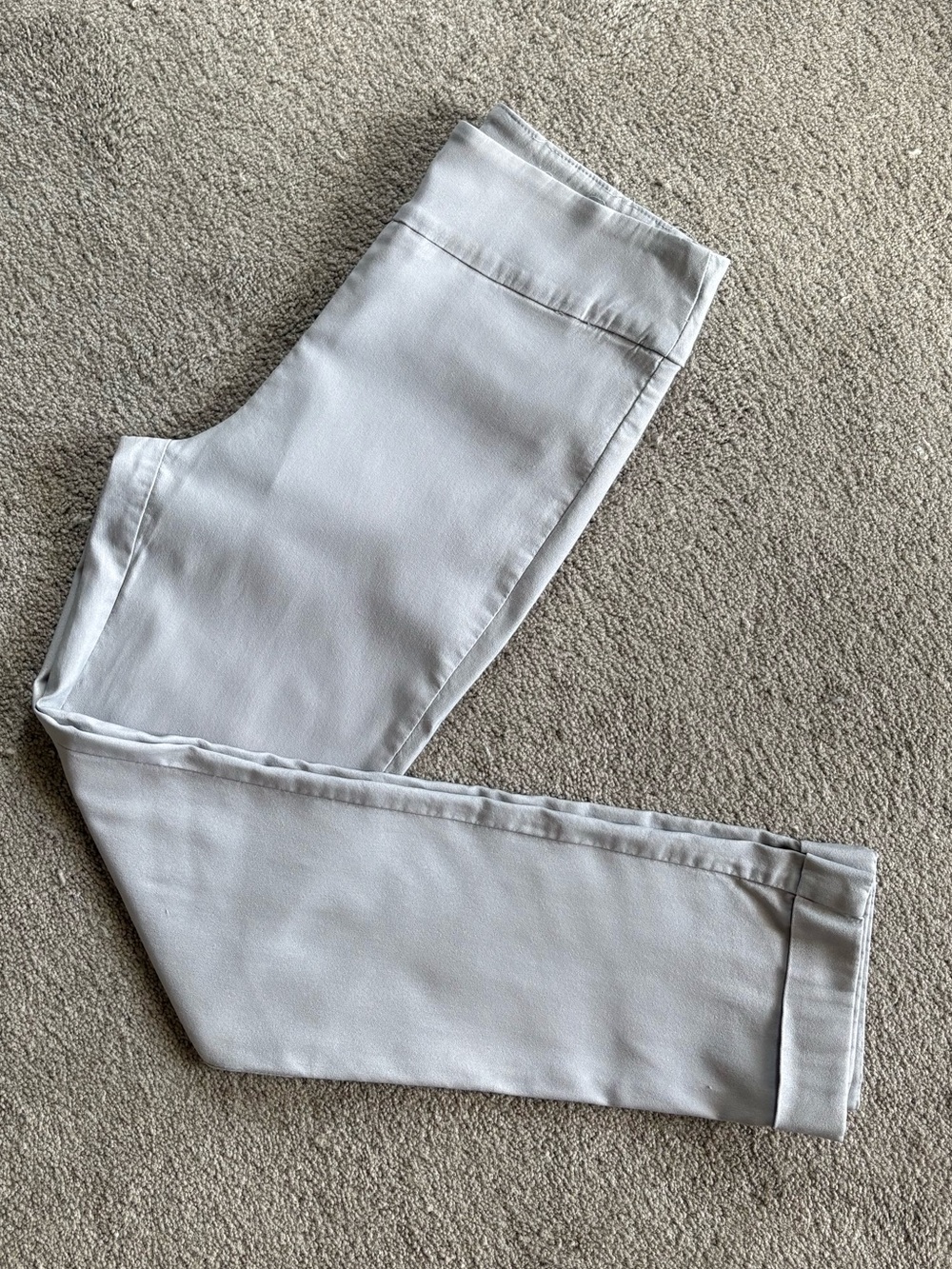 Tribal Women's Light Gray Cropped Slim Jeans